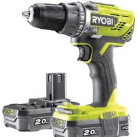 Дрель-шуруповерт Ryobi R18DD3-220S 5133003348 (с 2-мя АКБ 2 Ah, сумка) - Изображение №2 — Chaika Market
