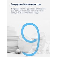 Встраиваемая посудомоечная машина MAUNFELD MLP 08I - Изображение №11 — Chaika Market