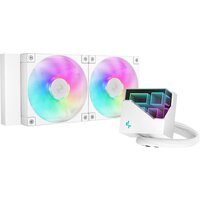 Система жидкостного охлаждения для процессора DeepCool LT240 WH ARGB R-LT240-WHAMNC-G-1 — Chaika Market
