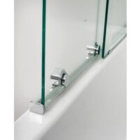 Стеклянная шторка для ванны Cezares Stream-VFS-11-100/150-C-Cr - Изображение №2 — Chaika Market