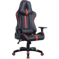 Игровое (геймерское) кресло Brabix GT Carbon GM-120 (черный/красный) — Chaika Market