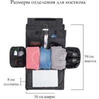 Портплед Carlo Gattini Milano Premium 4035-51 (антрацитовый) - Изображение №18 — Chaika Market