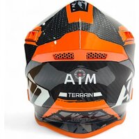 Мотошлем AIM RH855 Carbon Terrain RH855T-DBO-M (M, черный/оранжевый) - Изображение №4 — Chaika Market