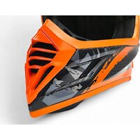 Мотошлем AIM RH855 Carbon Terrain RH855T-DBO-M (M, черный/оранжевый) - Изображение №7 — Chaika Market