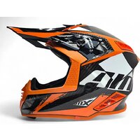 Мотошлем AIM RH855 Carbon Terrain RH855T-DBO-M (M, черный/оранжевый) - Изображение №3 — Chaika Market