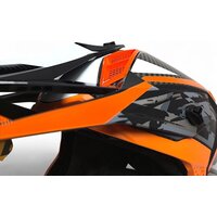 Мотошлем AIM RH855 Carbon Terrain RH855T-DBO-M (M, черный/оранжевый) - Изображение №8 — Chaika Market