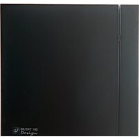 Осевой вентилятор Soler&Palau Silent-100 CZ Matt Black Design - 4C 5210007700 — Chaika Market