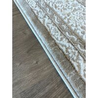 Ковер для жилой комнаты Radjab Carpet Марсель Z 1066 Прямоугольник 11545RK (1.6x3, Beige) - Изображение №4 — Chaika Market