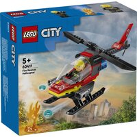 Конструктор LEGO City 60411 Пожарно-спасательный вертолет — Chaika Market