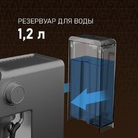Рожковая кофеварка Weissgauff WCM-240 DBx Cappuccino ColorTouch - Изображение №16 — Chaika Market