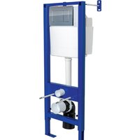 Инсталляция для унитаза Berges Wasserhaus Atom 040331 (хром) - Изображение №1 — Chaika Market