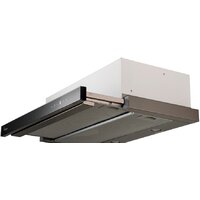 Кухонная вытяжка Akpo Light Touch Glass Twin II 60 WK-7 (черное стекло/нержавеющая сталь) — Chaika Market