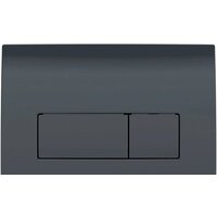 Панель смыва Geberit Delta 50 115.119.DW.1 (черный глянцевый) — Chaika Market