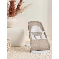 Шезлонг BabyBjorn Balance Mesh 0051.44 (grey/beige) - Изображение №2 — Chaika Market