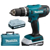 Ударная дрель-шуруповерт Makita HP488DWAE (с 2-мя АКБ, кейс) — Chaika Market