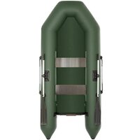 Моторно-гребная лодка Тонар Капитан 260Т (зеленый) — Chaika Market