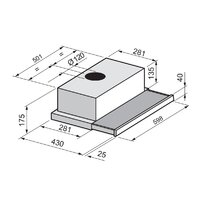 Кухонная вытяжка Freggia CHS46X - Изображение №2 — Chaika Market