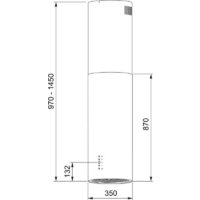 Кухонная вытяжка Franke REEF 35 WH 335.0706.921 - Изображение №2 — Chaika Market