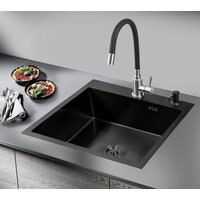 Кухонная мойка РМС MR-5050BL (с корзиной и дозатором) - Изображение №3 — Chaika Market