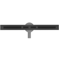 Трап/канал Mexen Flat 360 Super Slim Black 1751050 - Изображение №4 — Chaika Market