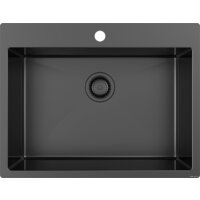 Кухонная мойка ZorG ZRN 5065 Premium PVD Gunblack — Chaika Market