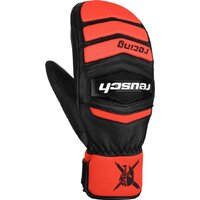 Горнолыжные варежки Reusch Warrior Team 6211422-7809 (р-р 10.5, Mitten Black/Fluo Red) — Chaika Market