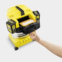 Пылесос Karcher WD 4-18 S Dual Battery Set 1.628-626.0 - Изображение №3 — Chaika Market