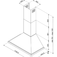 Кухонная вытяжка Smeg KPF12WH - Изображение №2 — Chaika Market