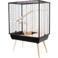 Клетка Zolux Neo Cozy H80 205620NOI (черный) — Chaika Market