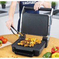 Электрогриль Zelmer ZPR2600 (черный) - Изображение №7 — Chaika Market