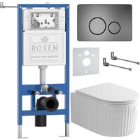 Унитаз подвесной Roxen StounFix Dual Fresh 968283 - Изображение №2 — Chaika Market