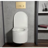Унитаз подвесной Roxen StounFix Dual Fresh 968283 - Изображение №14 — Chaika Market