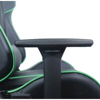 Игровое (геймерское) кресло Brabix GT Carbon GM-120 (черный/зеленый) - Изображение №12 — Chaika Market