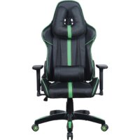Игровое (геймерское) кресло Brabix GT Carbon GM-120 (черный/зеленый) - Изображение №5 — Chaika Market