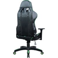 Игровое (геймерское) кресло Brabix GT Carbon GM-120 (черный/зеленый) - Изображение №3 — Chaika Market