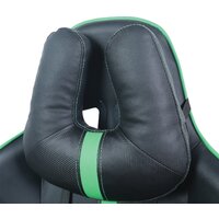 Игровое (геймерское) кресло Brabix GT Carbon GM-120 (черный/зеленый) - Изображение №7 — Chaika Market