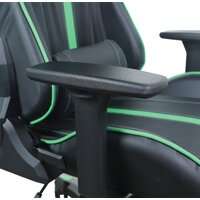 Игровое (геймерское) кресло Brabix GT Carbon GM-120 (черный/зеленый) - Изображение №11 — Chaika Market