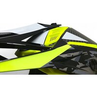 Мотошлем AIM RH855 Carbon Terrain RH855T-DBY-XXXL (XXXL, черный/желтый) - Изображение №8 — Chaika Market