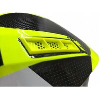 Мотошлем AIM RH855 Carbon Terrain RH855T-DBY-XXXL (XXXL, черный/желтый) - Изображение №9 — Chaika Market