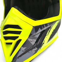 Мотошлем AIM RH855 Carbon Terrain RH855T-DBY-XXXL (XXXL, черный/желтый) - Изображение №7 — Chaika Market