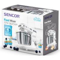 Планетарный миксер Sencor STM 3620WH - Изображение №10 — Chaika Market