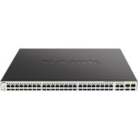 Управляемый коммутатор 2-го уровня D-Link DGS-1210-52MP/F4A — Chaika Market