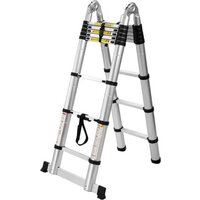 Лестница-стремянка Алюмет STD 2.5 (2х8 ступеней) — Chaika Market