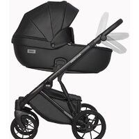 Универсальная коляска Riko Basic Montana Ecco (3 в 1, 12/черный) - Изображение №4 — Chaika Market