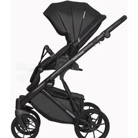 Универсальная коляска Riko Basic Montana Ecco (3 в 1, 12/черный) - Изображение №7 — Chaika Market