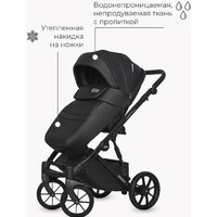 Универсальная коляска Riko Basic Montana Ecco (3 в 1, 12/черный) - Изображение №19 — Chaika Market