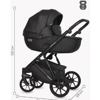 Универсальная коляска Riko Basic Montana Ecco (3 в 1, 12/черный) - Изображение №14 — Chaika Market