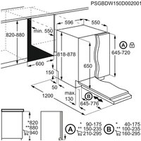 Встраиваемая посудомоечная машина Electrolux EEA27200L - Изображение №7 — Chaika Market