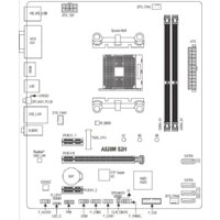 Материнская плата Gigabyte A520M S2H (rev. 1.0) - Изображение №5 — Chaika Market