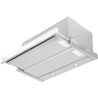 Кухонная вытяжка Akpo Light Touch Glass Twin II 60 WK-7 (белое стекло/нержавеющая сталь) — Chaika Market